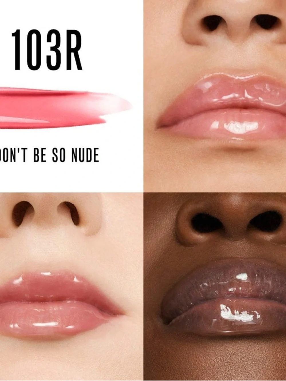 Valentino Pink Lip Gloss - Sheer Coral-Pink Shine
